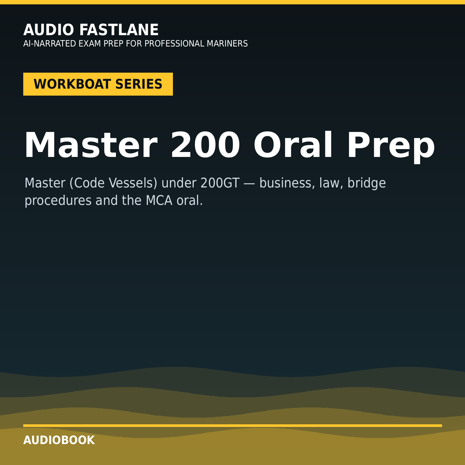 Master 200 Oral Prep — Master (Code Vessels) Under 200GT