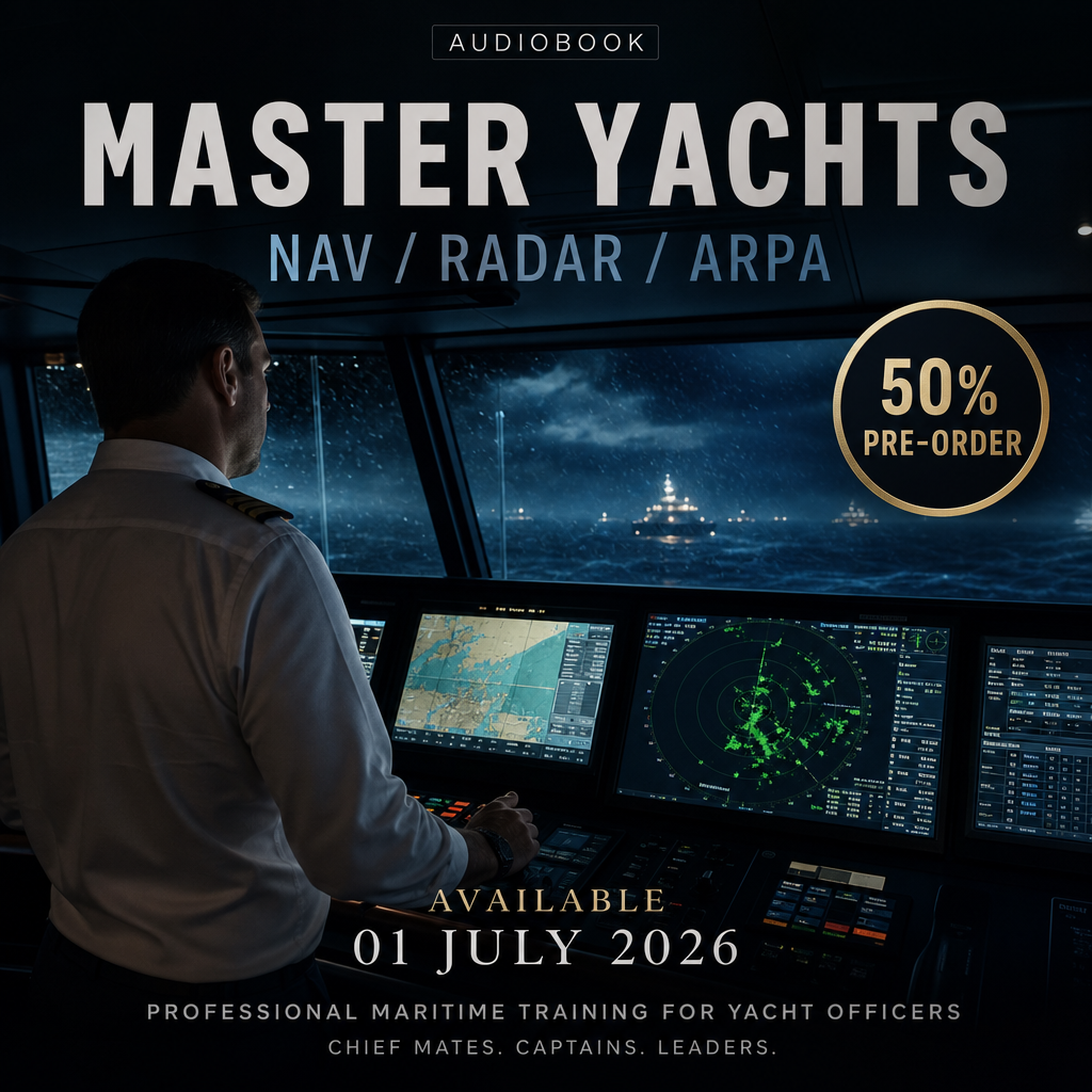 PRE-ORDER Master Yachts NAV / RADAR / ARPA